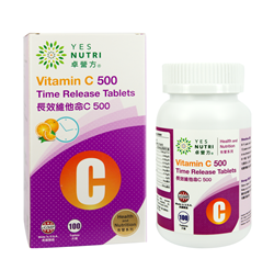 YesNutri Vitamin C 500mg Time Release Tablets