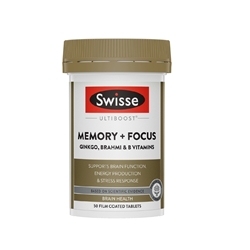 Swisse Memory+ Focus 50 Tablets