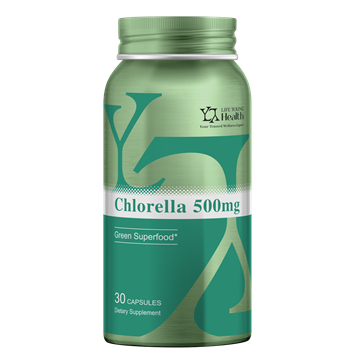 Picture of Life Young Health Chlorella 500mg 30 Capsules