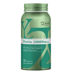 【Buy 1 Get 1 Free】Life Young Health Biotin 10000mcg 30 Capsules