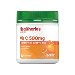 Healtheries Vit C 500mg Chewable Tablets 200s