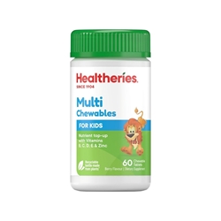 Healtheries 兒童咀嚼營養片多元維他命 60粒