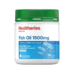 Healtheries 鱼油1500mg 150粒
