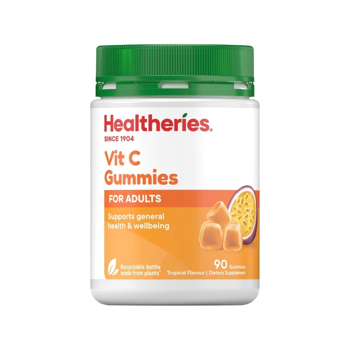 Healtheries Adult Vit C Gummies Tropical 90s Vitamin C ESDlife健康網購