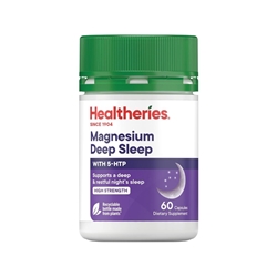 Healtheries Magnesium Deep Sleep with 5HTP 60s
