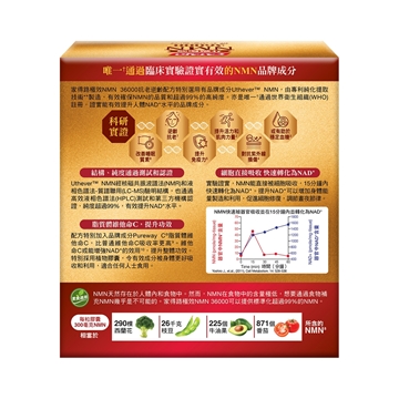 图片 CATALO 极效NMN36000抗老逆龄配方120粒 (内含NMN18000 60粒 x 2樽)