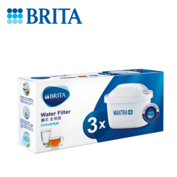 图片 BRITA MAXTRAPLUS 滤水壶滤芯白色 3件装[原厂行货]