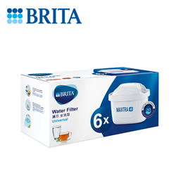 BRITA MAXTRA+ Ready-to-use Water Filter Cartridge-White (6-pack) [Licensed Import]