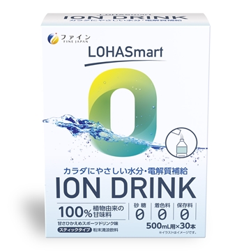 圖片 Fine Japan 優之源® LOHA Smart Ion運動電解質植物糖補充飲 96克(3.2克x30包)