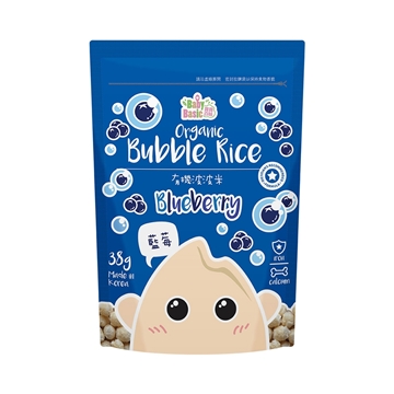Picture of Baby Basic Organic bubble rice(Blueberry) 38g