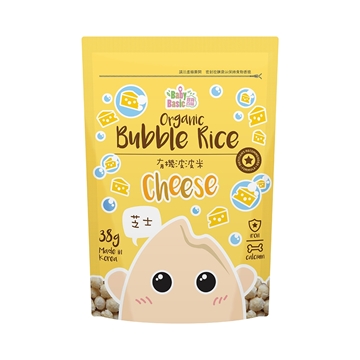 Picture of Baby Basic Organic bubble rice(cheese) 38g