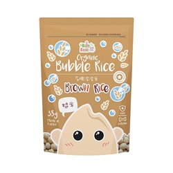 Baby Basic Organic bubble rice(brown rice) 38g