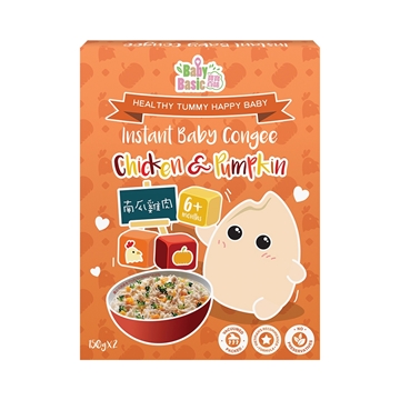 Picture of Baby Basic Organic instant Me-Me Congee (Pumpkin-chicken) 150gx2