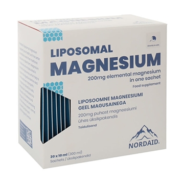 图片 LIPOSOMAL MAGNESIUM – 一包含 200 毫克 镁
