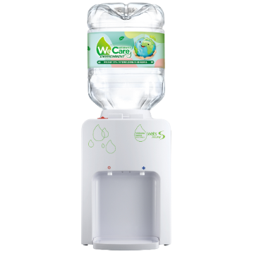 Picture of Wats-MiniS Hot & Chilled Water Dispenser (White) + 8L Distilled Water x 8 Bottles (Electronic Water Coupon) [Original Licensed]