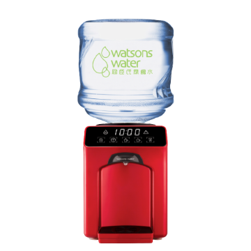Picture of Wats-Touch Mini Instant Heat Hot & Ambient Water Dispenser + 12L Distilled Water x 36 Bottles (Electronic Water Coupon) [Original Licensed]