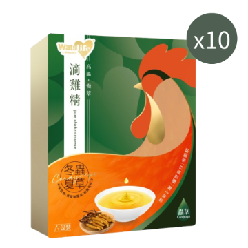 图片 【送2箱饮品】WatsLife 滴鸡精 (冬虫夏草)  6包 x 10盒 (共60包)