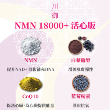 图片 川御NMN18000+ 活心版60粒