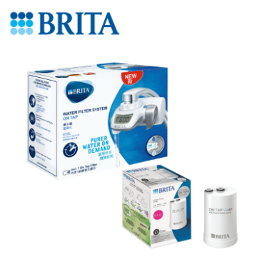 圖片 BRITA On Tap  濾菌龍頭式濾水器 (內附1濾芯)  + 濾菌龍頭式濾水器濾芯 (1件裝) [原廠行貨]