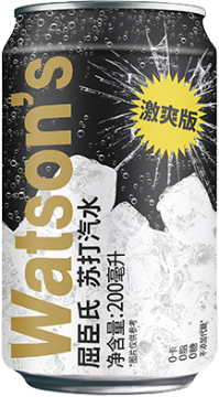 图片 Watson's 屈臣氏激爽版苏打水(200毫升x 30罐) 