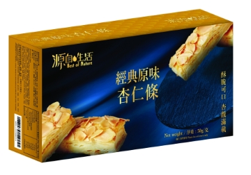 图片 源自生活 经典原味杏仁条 (50克 x 16盒)