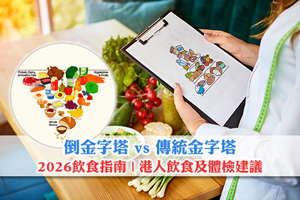News: 2026美國飲食指南：倒金字塔 vs 傳統金字塔| 港人飲食及體檢建議