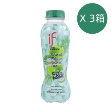 Picture of iF Coconut Water with Pulp 350ml 24 Bottles [3 Cases]