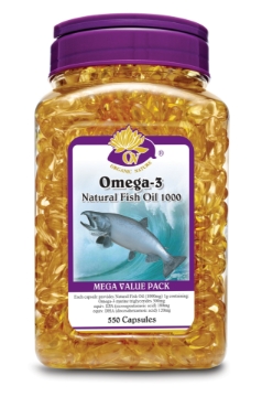 Picture of Omega-3 Fish Oil (550 capsules/1000mg)