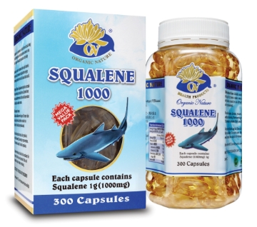 Picture of Squalene (300 Capsules/1000mg)