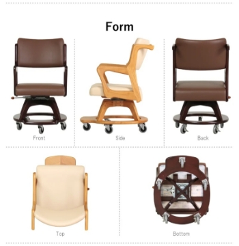 Picture of Care+ Wooden Homecare Wheelchair
