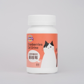 Picture of ZIPPETS Cranberries Cat Urine Supplement 80g