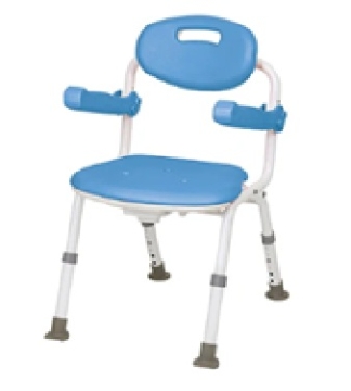 圖片 日本TacaoF 摺疊式沐浴椅 (有背及扶手)