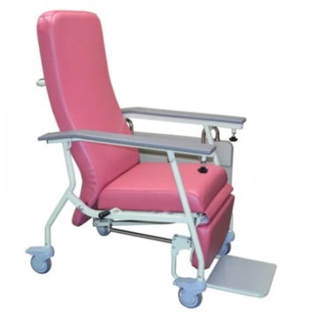 图片 银适轻巧型可倾斜式高背椅 (淡绿色/淡红色)