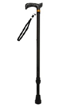 图片 银适 碳纤维可调节式拐杖