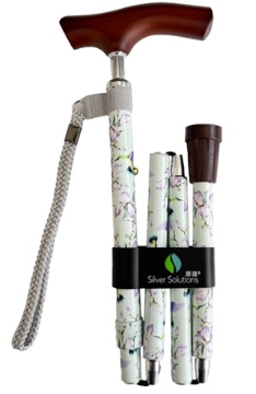 图片 银适 折合式拐杖 (多款颜色图案)