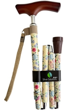 图片 银适 折合式拐杖 (多款颜色图案)