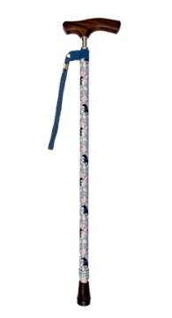 图片 银适 可调节式拐杖 (多款颜色图案)