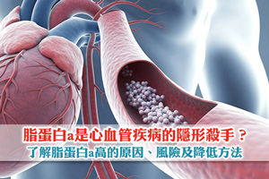 News: 脂蛋白a是心血管疾病的隱形殺手？了解脂蛋白a高的原因、風險及降低方法