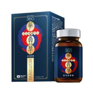 图片 ASANA 360 - 蔘．虫草菌培植胶囊(60粒)