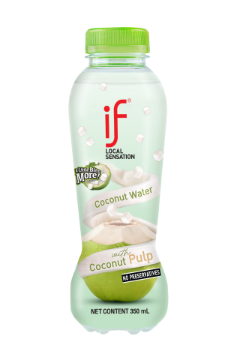 Picture of iF Coconut Water with Pulp 350ml 24 Bottles