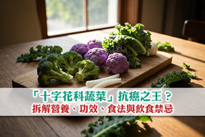 「十字花科蔬菜」抗癌之王？拆解營養、功效、食法與飲食禁忌