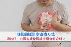 News: 通波仔、心臟支架及搭橋手術有何分別？一文了解冠狀動脈阻塞治療方法