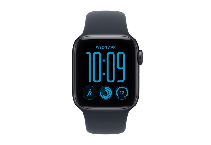 APPLE Watch SE 3 GPS 鋁金屬錶殼 (午夜暗色)