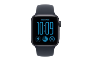 APPLE Watch SE 3 GPS 鋁金屬錶殼 (午夜暗色)